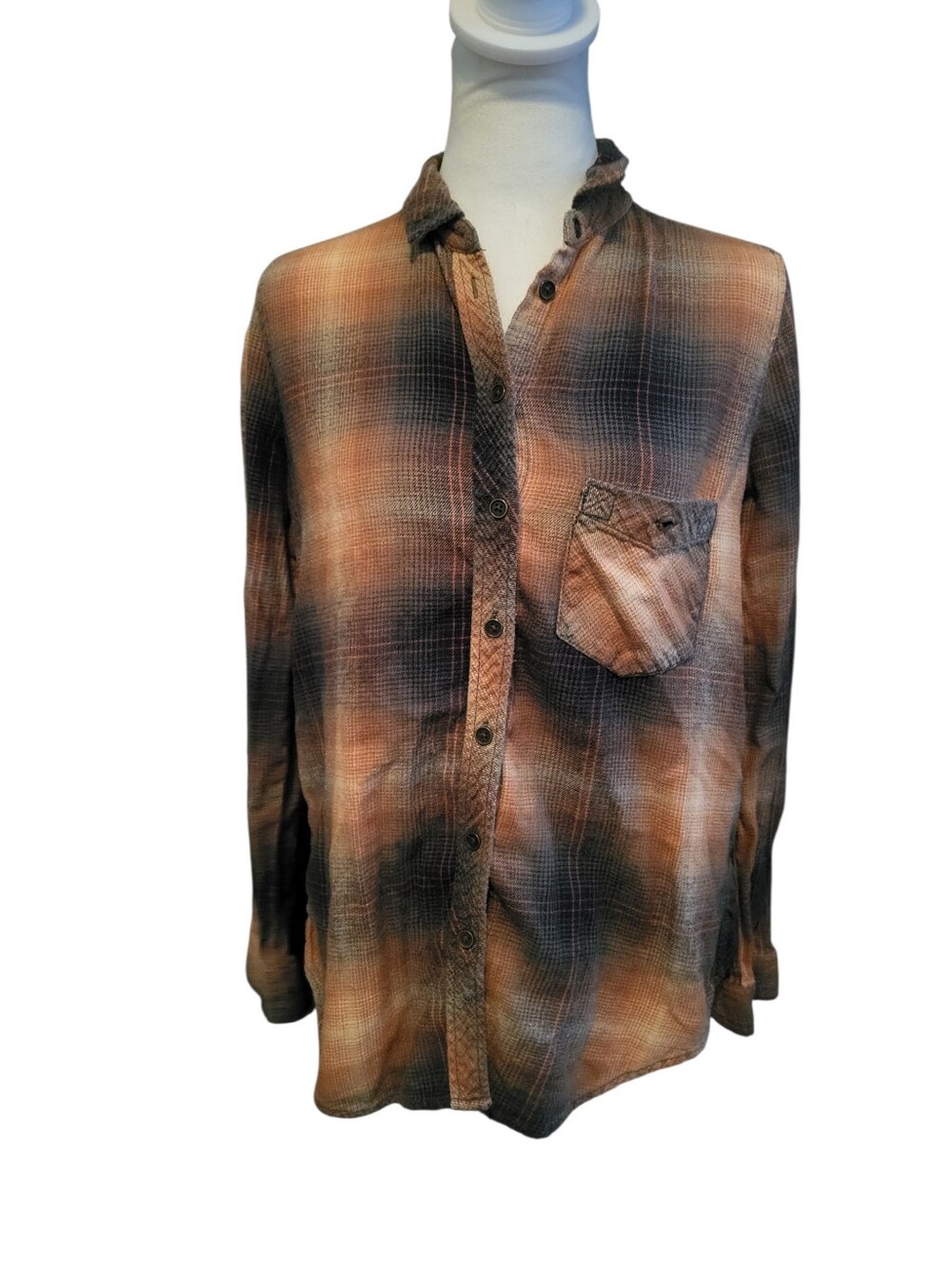 Urban Outfitters BDG Plaid Button-Up Shirt sz S